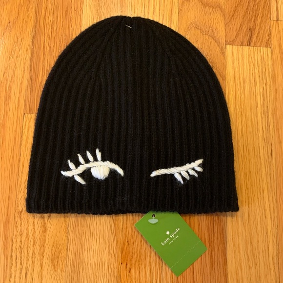 kate spade Accessories - Kate Spade Winking Knit Hat / Beanie ♠️